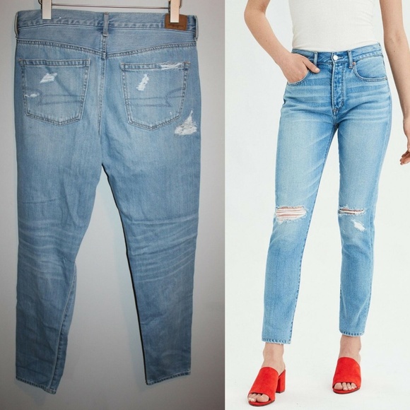 american eagle high rise girlfriend